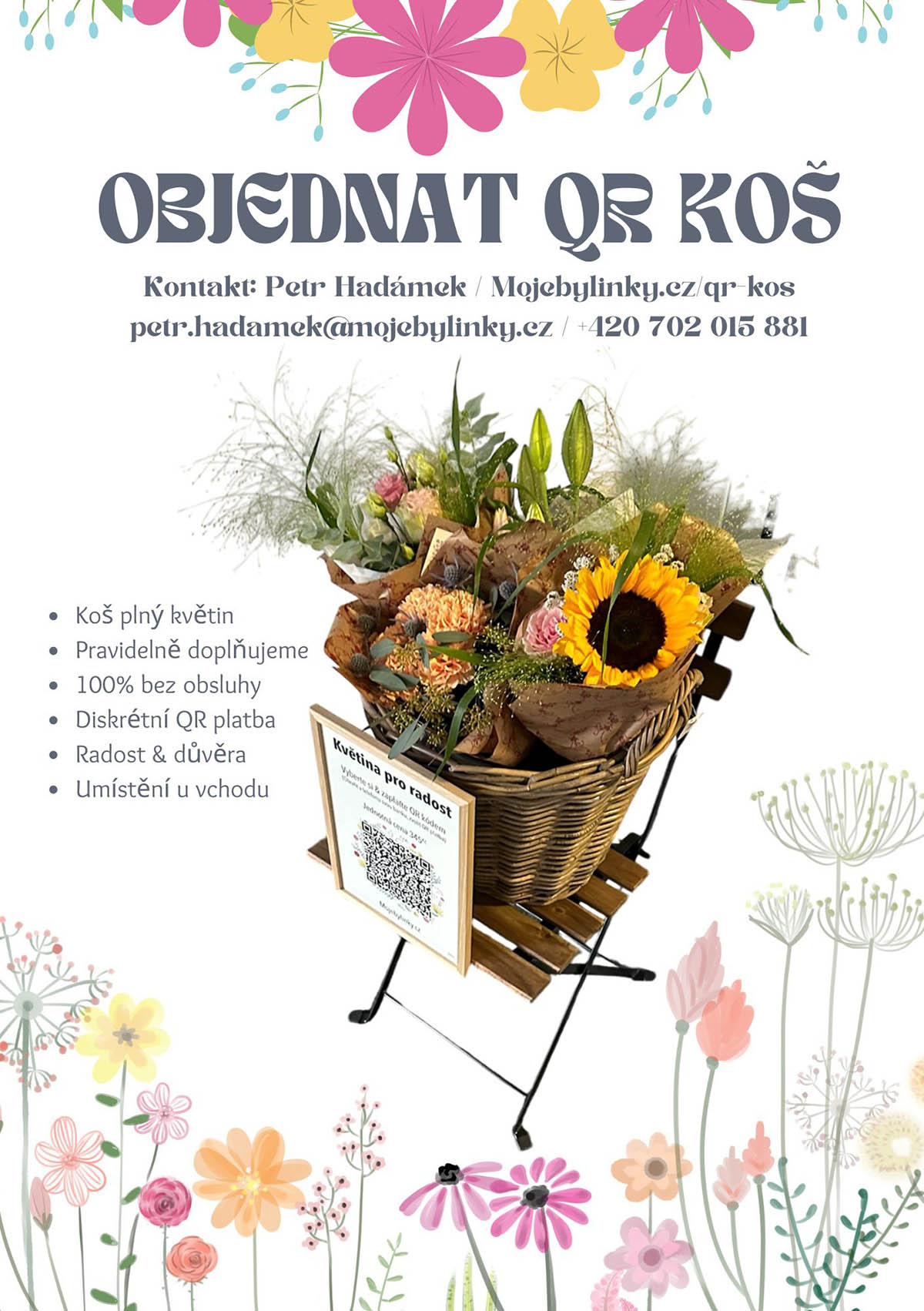 QR kos website